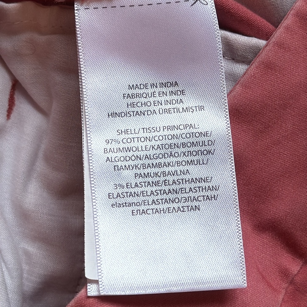 Polo by Ralph Lauren Pink Flat Front Shorts size 12 - Picture 3 of 4